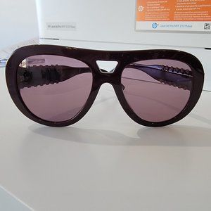 TOD'S 55MM Aviator Sunglasses, Color: Purple